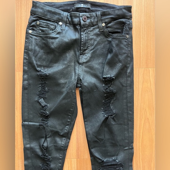 Designer Jeans Bundle Size 25 PAIGE Hudson 7FAM Express (5 pcs) - Picture 9 of 16